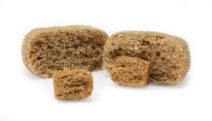 image of kibble texture