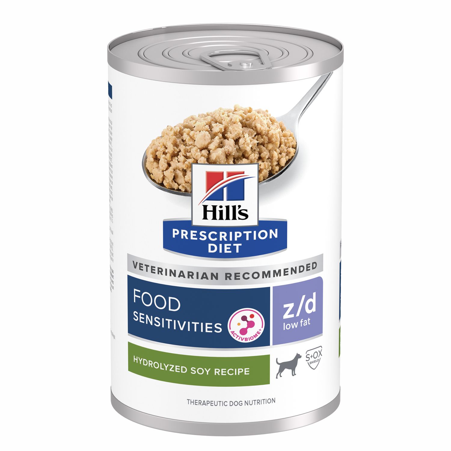 z/d Low Fat Hydrolyzed Soy Recipe Wet Dog Food Packshot