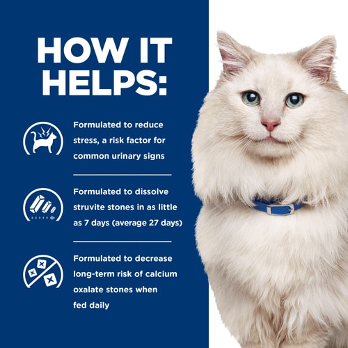 c/d Multicare Stress Chicken, Vegetables, & Rice Stew Cat Food How It Helps