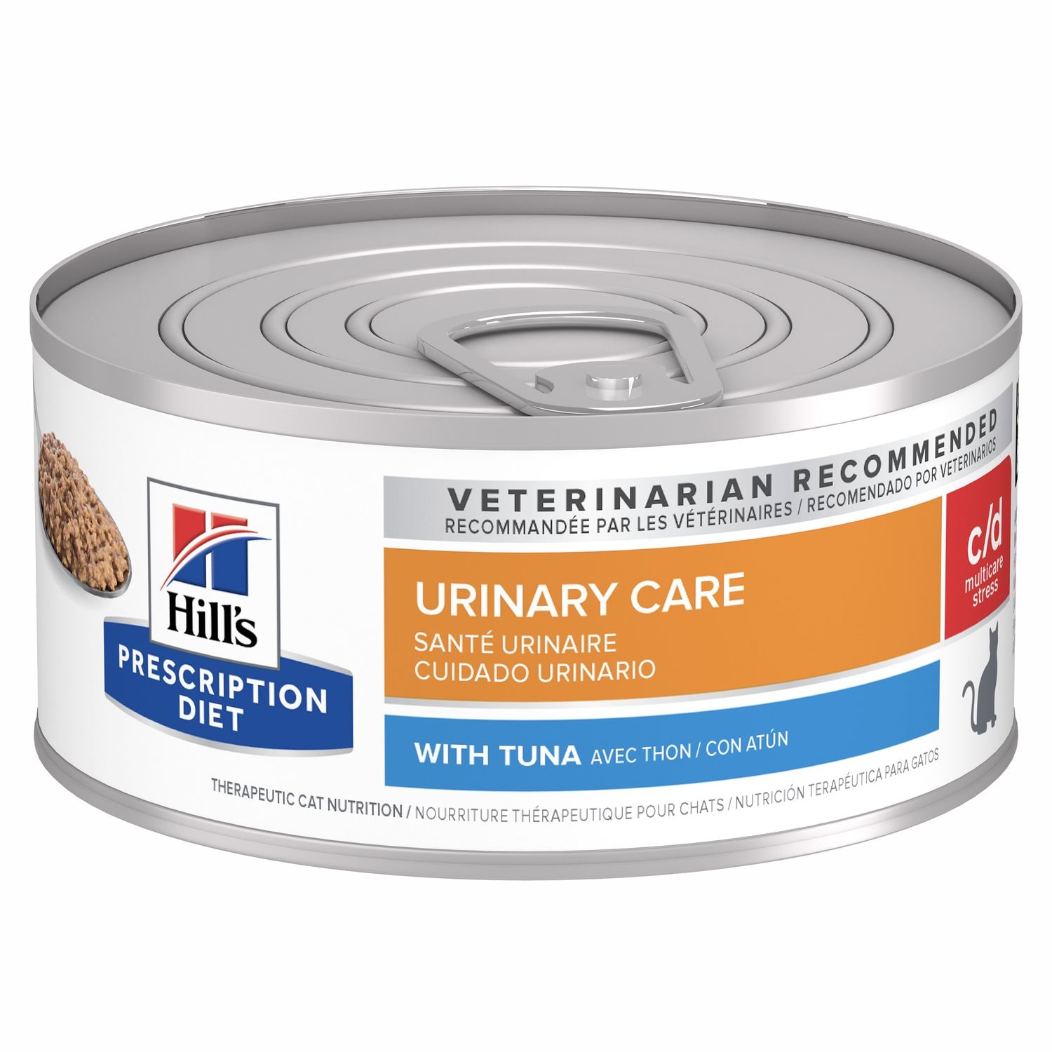 c/d Multicare Stress with Tuna Wet Cat Food Packshot