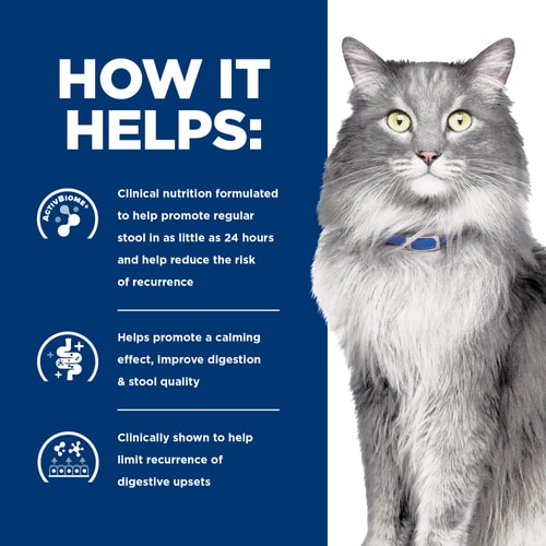 Gastrointestinal Biome Stress Chicken & Vegetable Stew Cat Food How It Helps