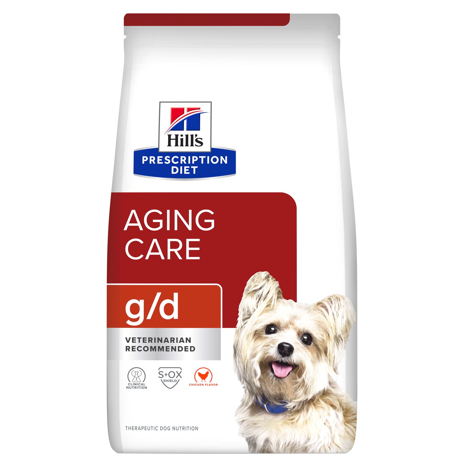 g/d Chicken Flavor Dry Dog Food Packshot