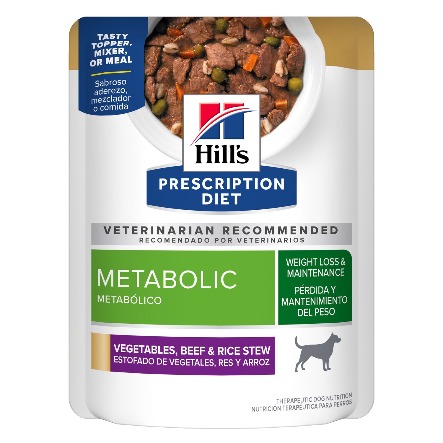 Metabolic Vegetables, Beef & Rice Stew Dog Food Packshot
