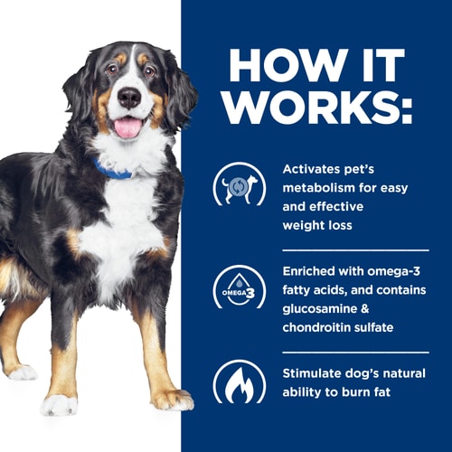 Metabolic Weight + j/d Carrots & Tuna Stew Dog Food How It Works