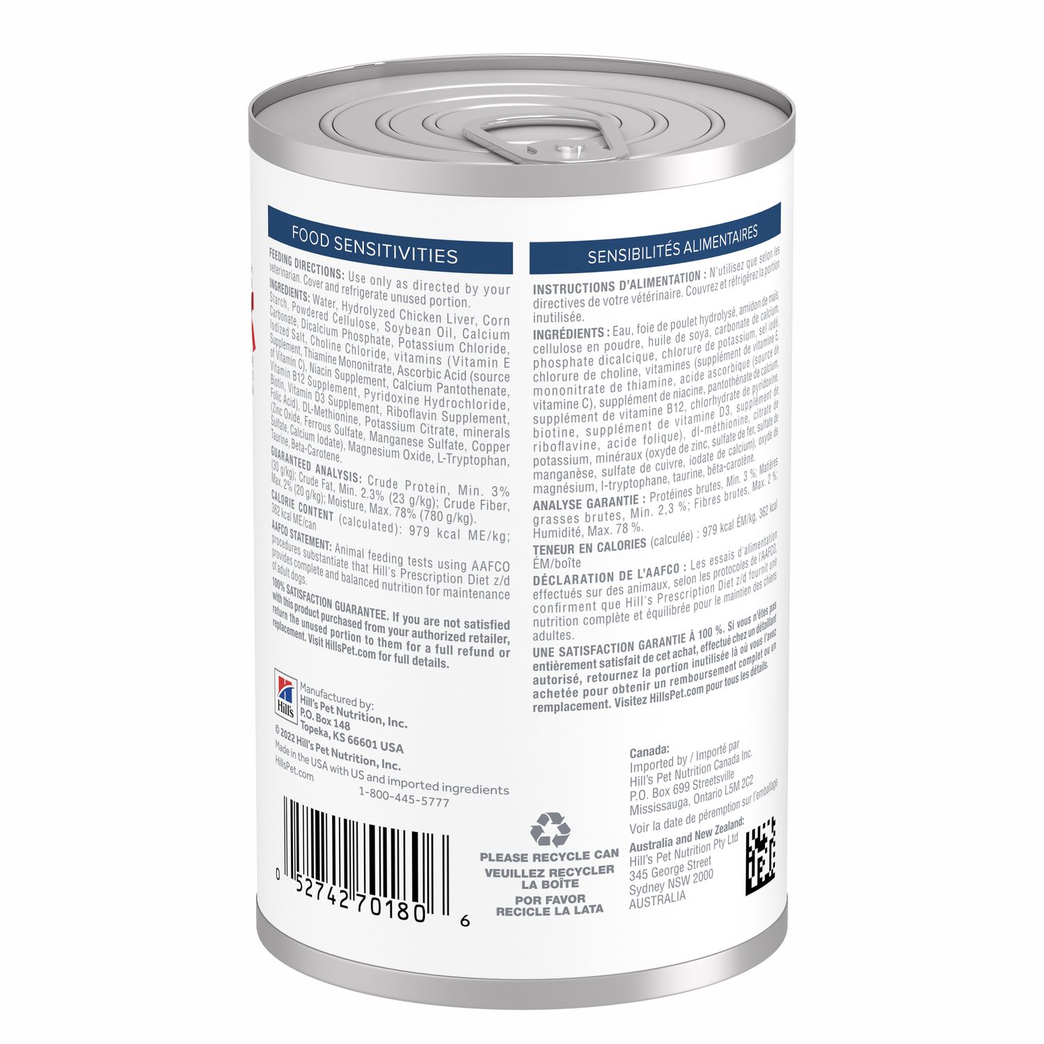 z/d Wet Dog Food Packshot
