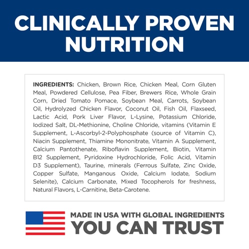 Adult Perfect Weight with Joint Support Large Breed Dog Food Ingredient Panel