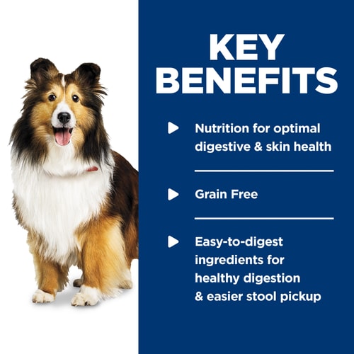 Adult Sensitive Stomach & Skin Chicken & Vegetable Entrée dog food Key Benefits