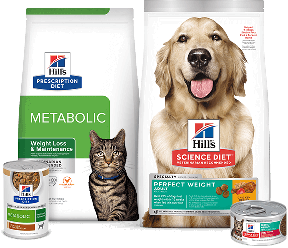 Metabolic Dry and Perfect Weight Dry and Wet Food