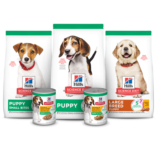 Science Diet Dry Puppy Food Range