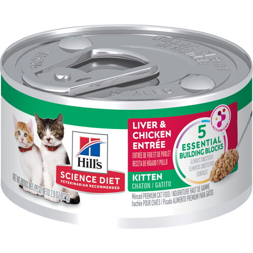 Kitten Liver & Chicken Entrée Packshot