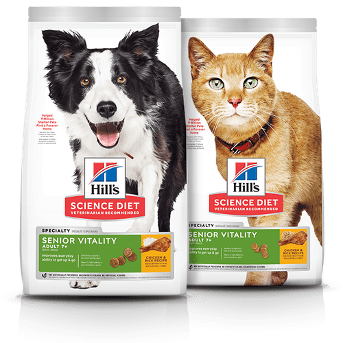 Science Diet Senior Vitality Packaging